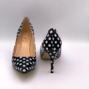 Polka dot heel